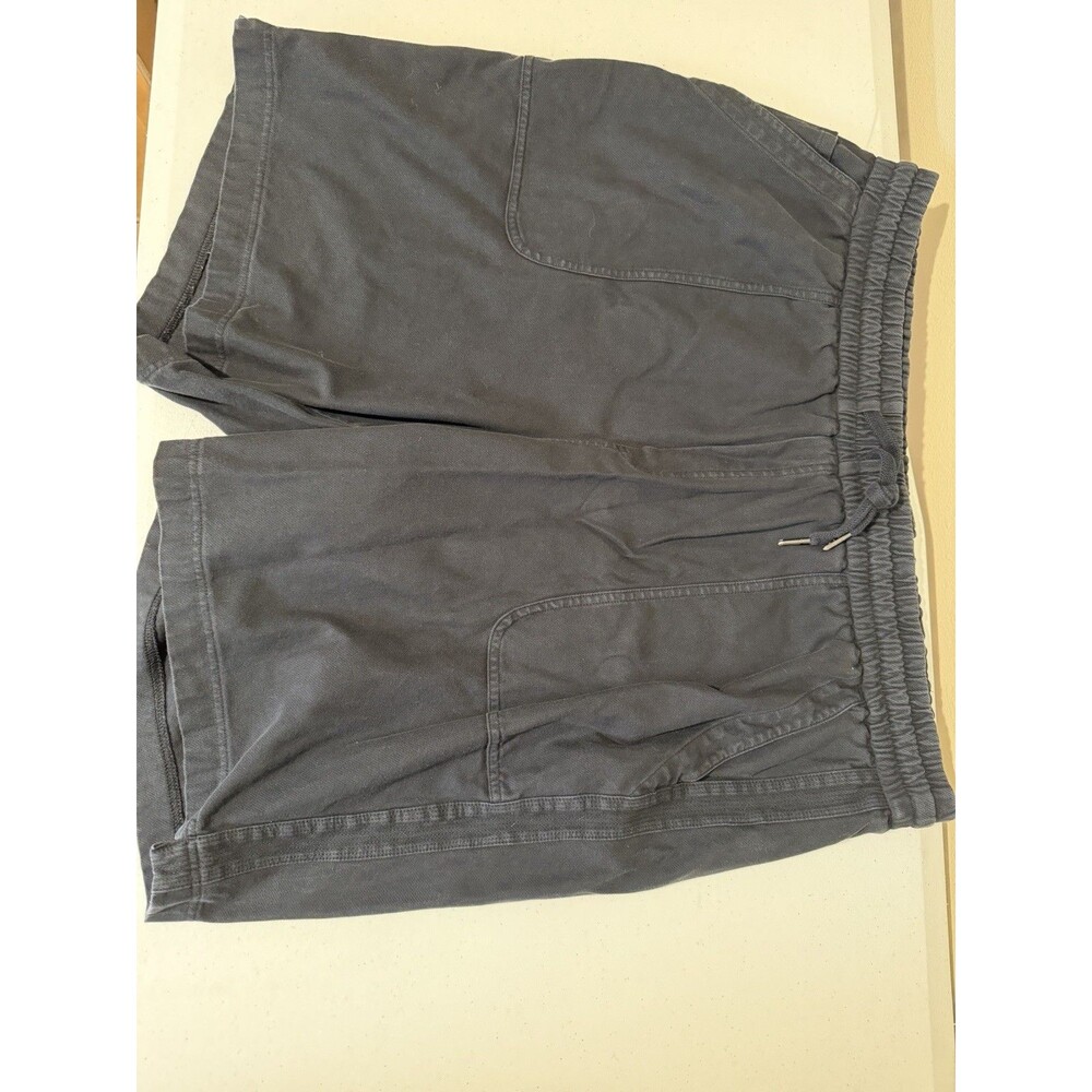 Athleta Farallon Bermuda Shorts Plus Size 22  Black Elastic Waist Pockets